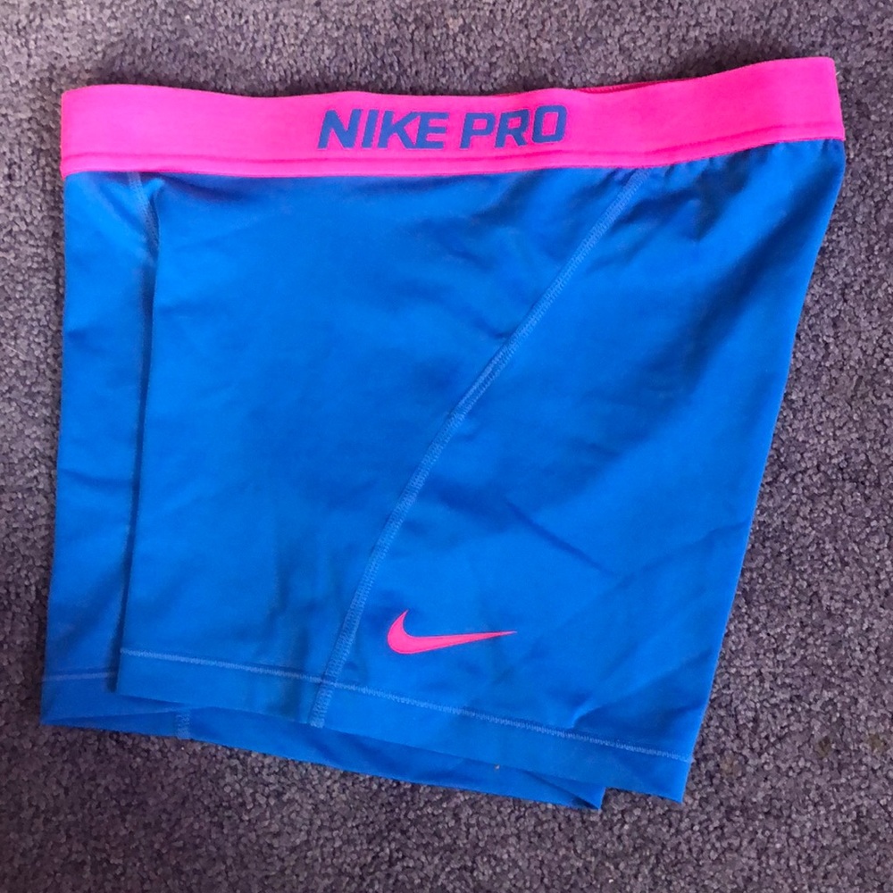 Nike Pro spandex compression shorts